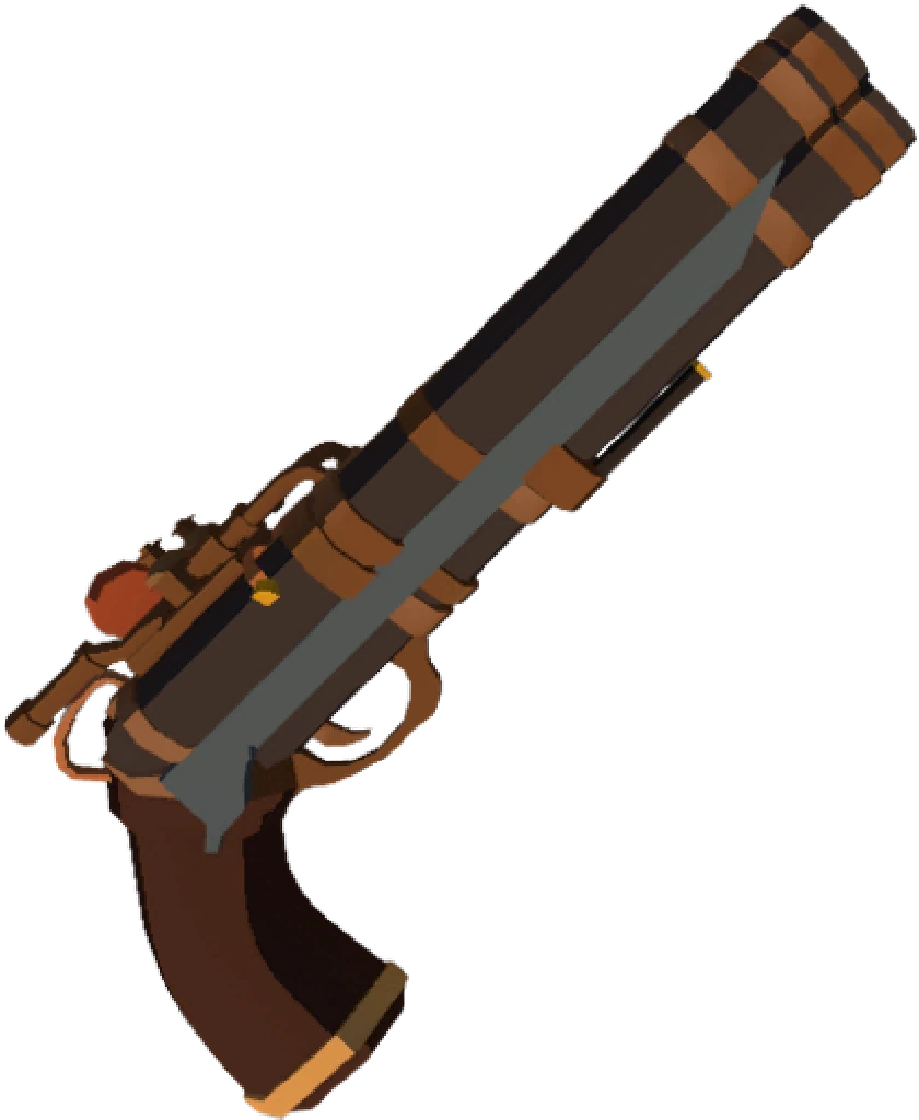 Triple Barrel Revolver