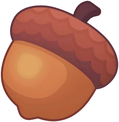 Gnawed Acorn